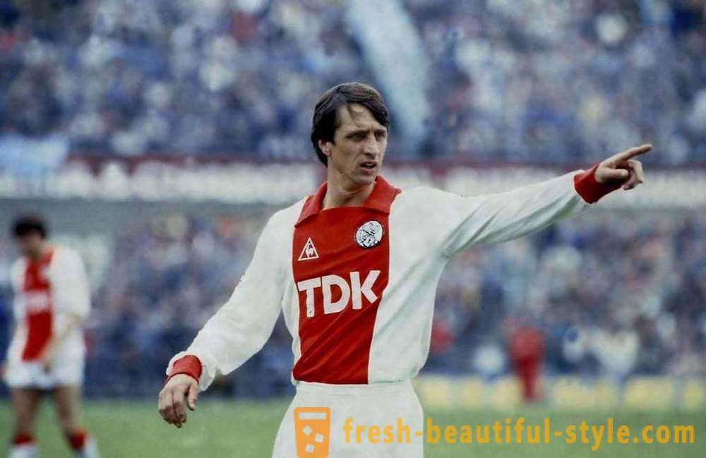 Footballer Johan Cruyff: Biografie, Foto und Karriere