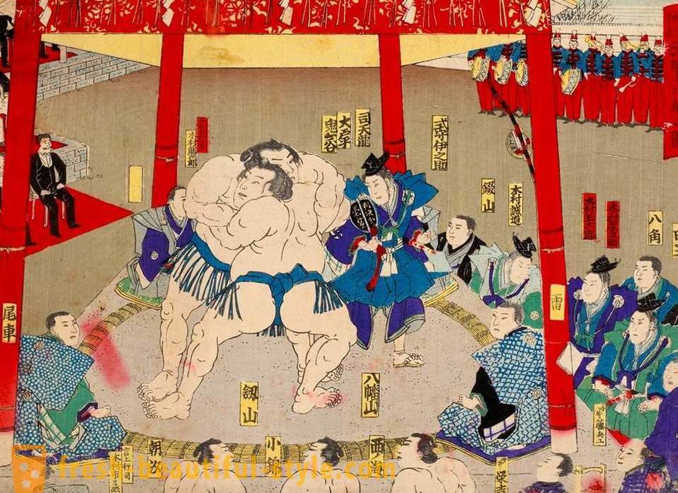 Sumo-Ringen: Geschichte, Regeln, Techniken und verfügt über die interessantesten Fakten