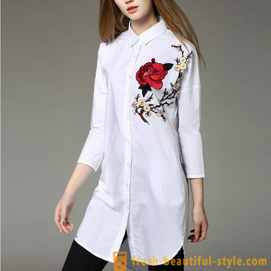 Weiße Hemden der Frauen: ein Foto von tatsächlichen Stile, Stylist Tipps für die Erstellung von Bildern