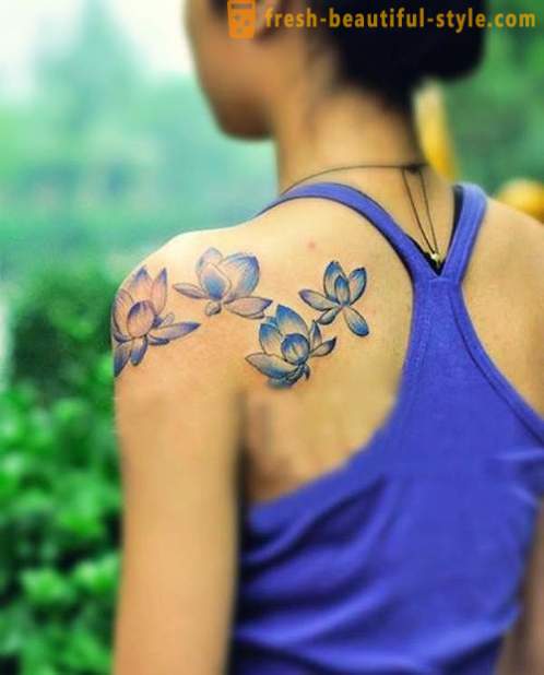 Tattoo „Lotus“: Implikationen für Mädchen