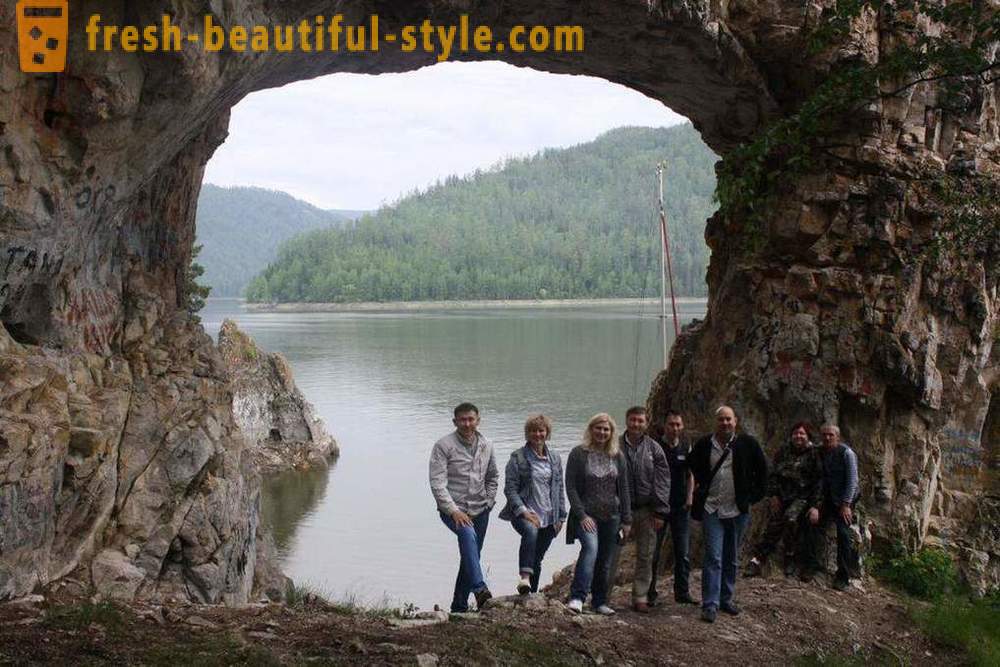 Krasnoyarsk Reservoir - geschützte Orte Sibiriens