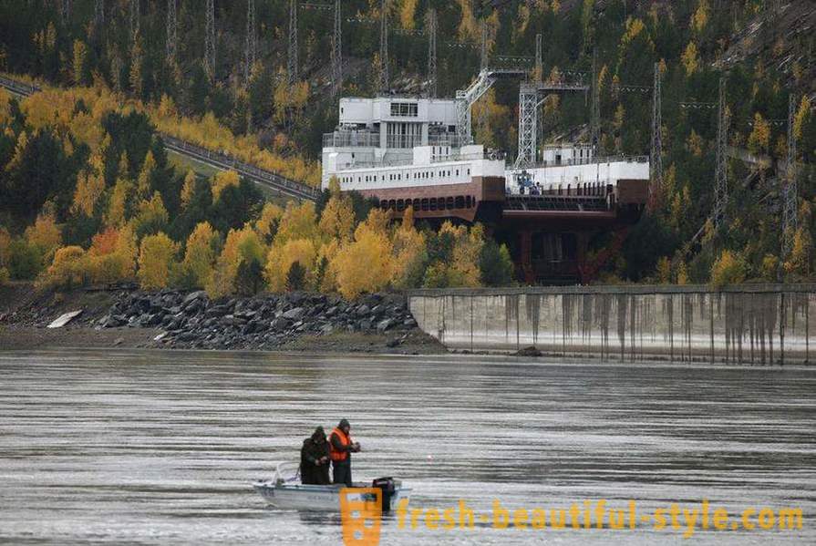 Krasnoyarsk Reservoir - geschützte Orte Sibiriens