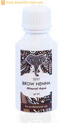 Henna für Augenbrauen Brow Henna: Bewertungen, Anweisungen