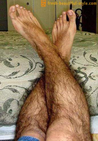 Warum sollte ein Mann Haare an den Beinen? Was sind die Funktionen der Haare an den Beinen