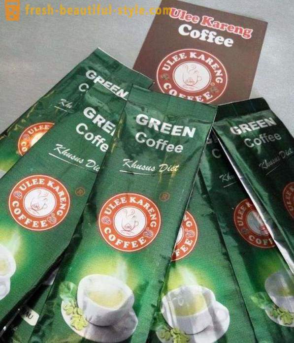 Grün Slimming Coffee: Bewertungen, Nutzen und Schaden, Unterricht
