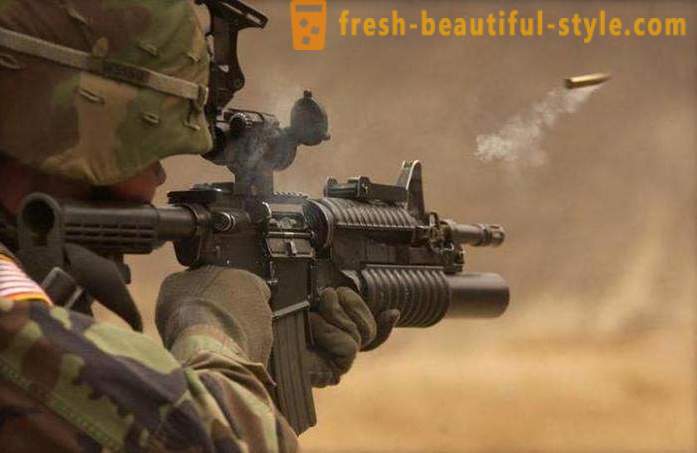 Amerikanisches Sturmgewehr Gewehr M4 Spezifikationen, die Geschichte der Schöpfung
