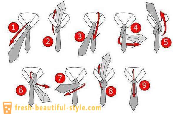 Wie man einen Windsor Krawattenknoten binden