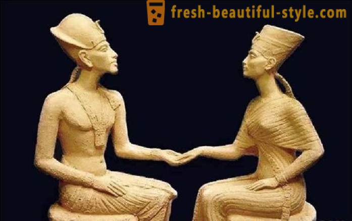 Die Geschichte der Pharaos Amenhotep Liebe und Nofretete