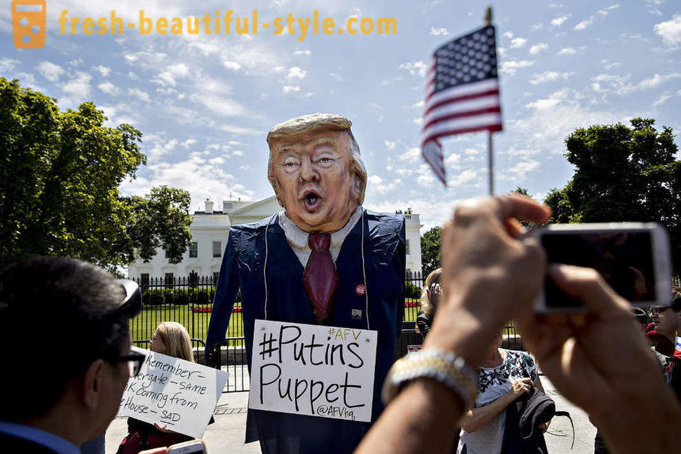 Alle Cartoons und Puppen Trump in einem einzigen Artikel