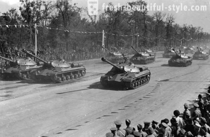 Warum hat die Sowjetunion in die Parade in Berlin zeigte, IS-3 Tanks
