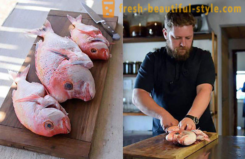 Die beste Restaurant in der Welt hat ein kleines Restaurant, in dem Fischerdorf in Südafrika wird