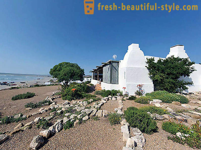 Die beste Restaurant in der Welt hat ein kleines Restaurant, in dem Fischerdorf in Südafrika wird