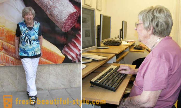 106-jährige Dagny Carlsson aus Schweden - die overage weiblichen Blogger