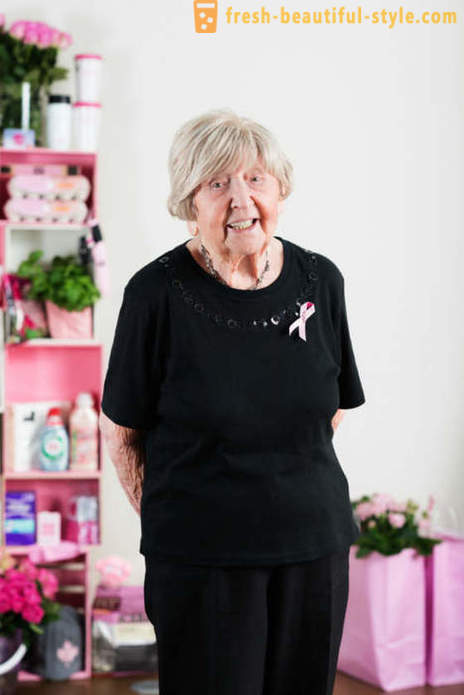 106-jährige Dagny Carlsson aus Schweden - die overage weiblichen Blogger