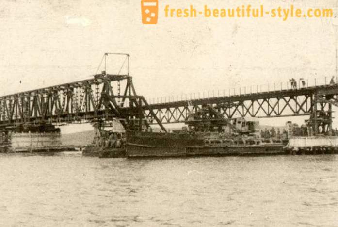 Krim-Brücke, die in der UdSSR gebaut wurde