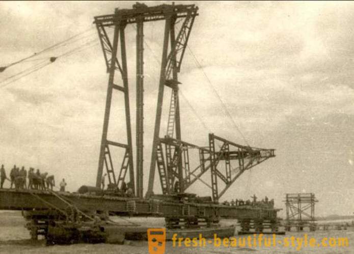 Krim-Brücke, die in der UdSSR gebaut wurde