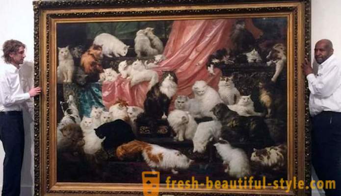 Top 6 teuersten Gemälde mit Katzen