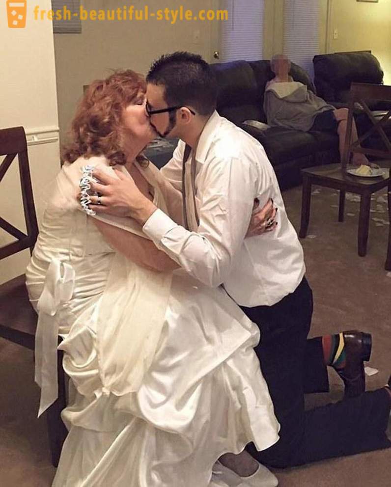 17-jährige Amerikaner, heiratete er 71-jährige Rentnerin