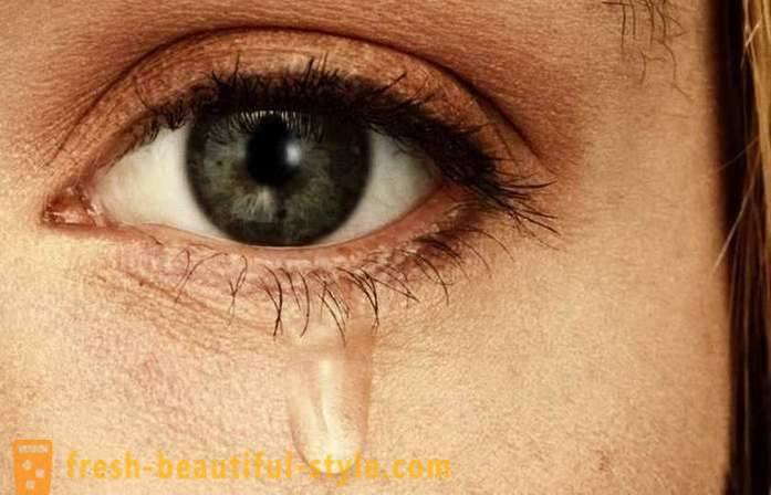 Die Vorteile für die Gesundheit der Tränen