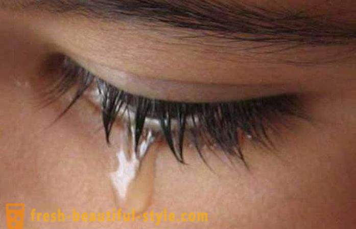 Die Vorteile für die Gesundheit der Tränen