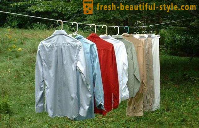 Wie Sie Ihre Kleidung nach dem Waschen trocknet