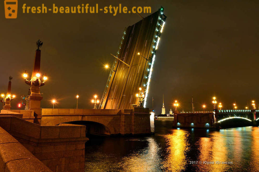 Magische Schönheit von St. Petersburg Brücken