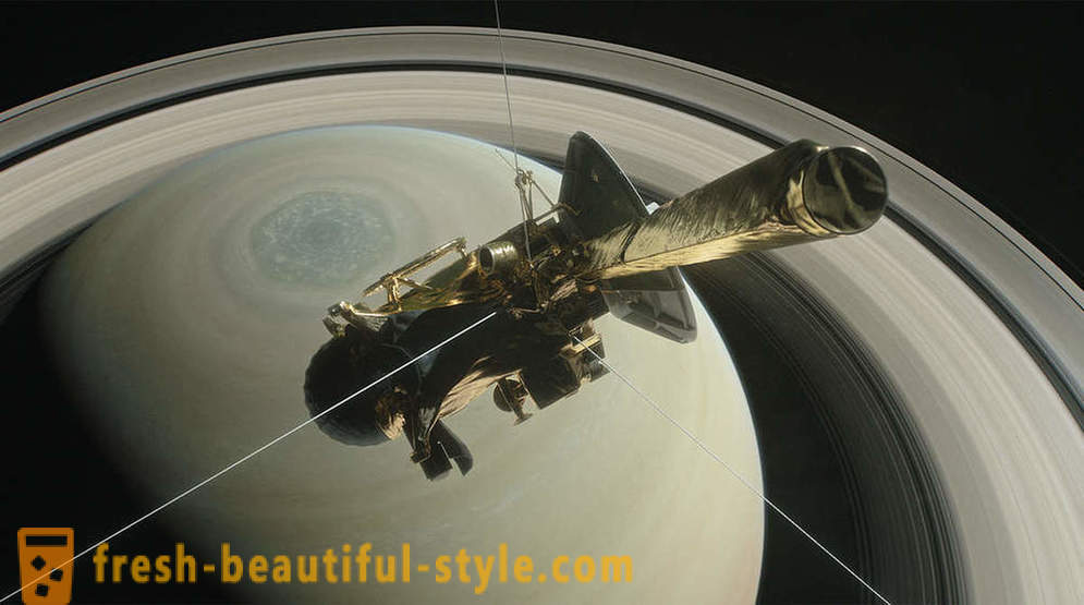 Die Welt einfach mit dem Gerät Cassini