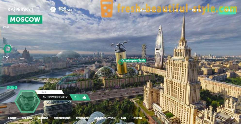 Was wird Moskau im Jahr 2050