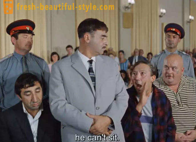 Sowjetischen Film „Der Gefangene im Kaukasus“ hat viele Fragen von einem deutschen Publikum verursacht