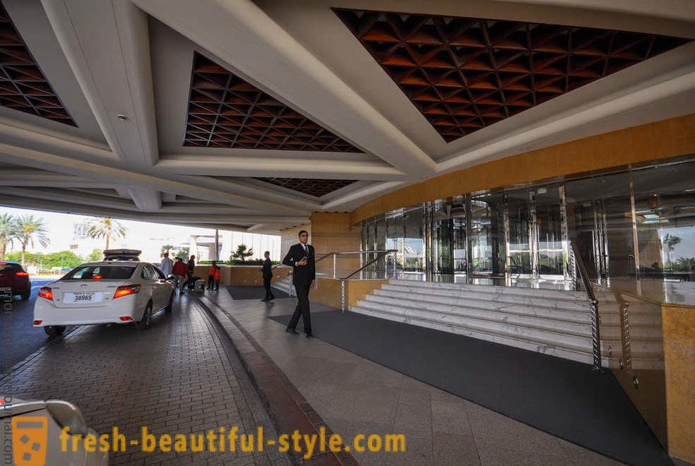 Gehen Sie auf dem Luxushotel Grand Hyatt Dubai