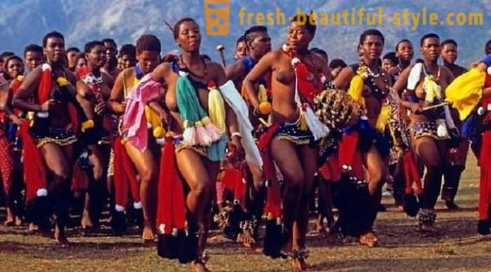 Ferien Zuckerrohr und Jungfrauen Parade in Swasiland