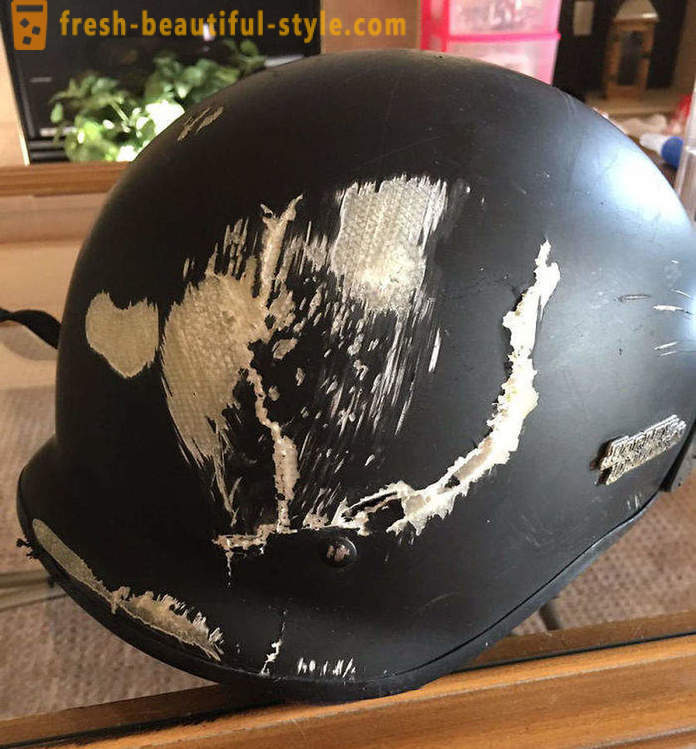 Helme rettete das Leben ihrer Besitzer