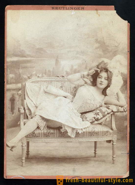 Frauen, die die Köpfe vieler Menschen im XIX Jahrhundert gedreht