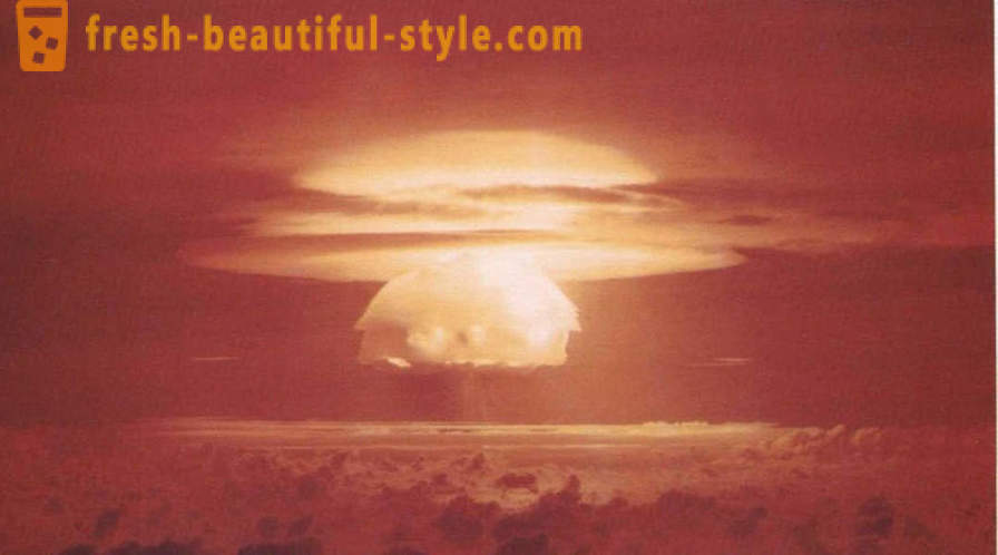 Nukleare Explosionen, die die Welt erschütterten
