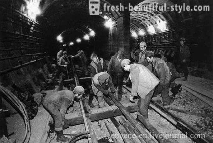 Große Erosion: 1970 überflutet fast die Leningrad U-Bahn