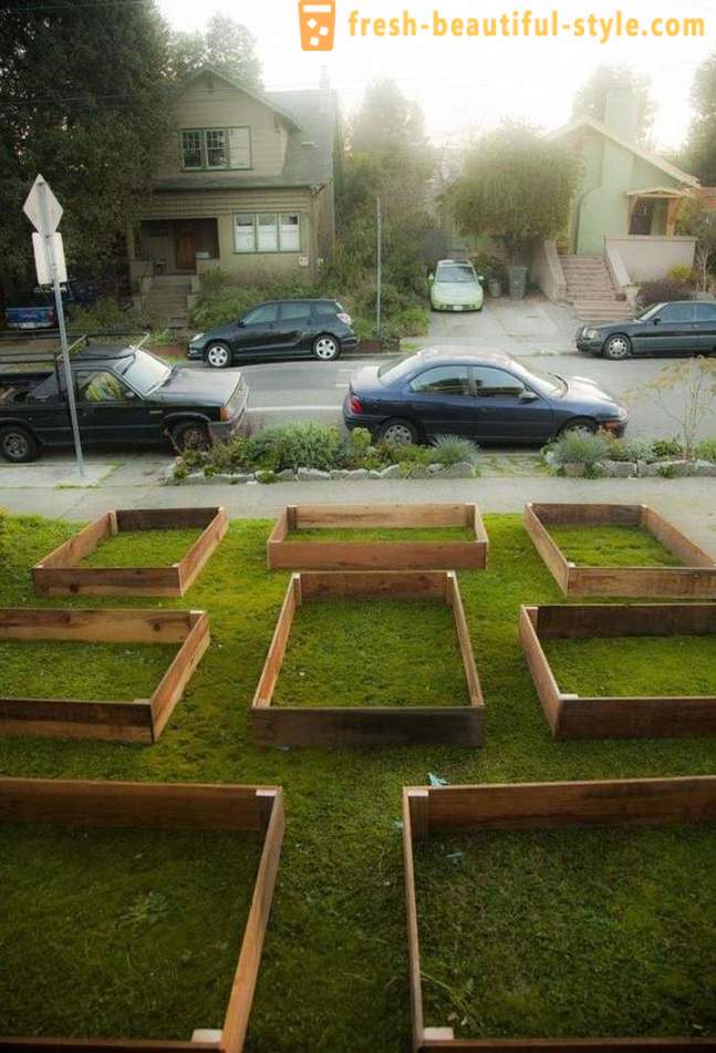 In nur 60 Tagen angehoben dieser Kerl einen kühlen Garten vor dem Haus