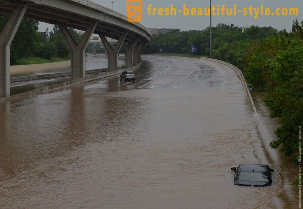 Historische Hochwasser in Houston