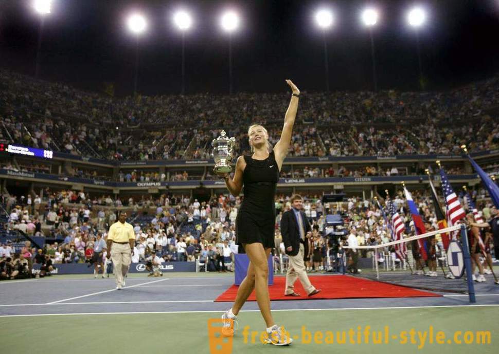 Unfortunate Fehler von Maria Sharapova, ihre ins Stocken geraten Karriere