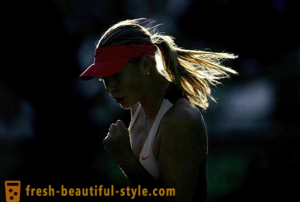 Unfortunate Fehler von Maria Sharapova, ihre ins Stocken geraten Karriere