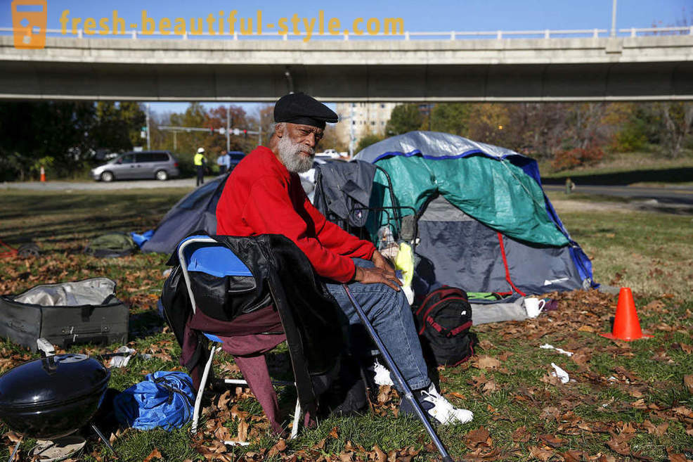 Obdachlose in den USA