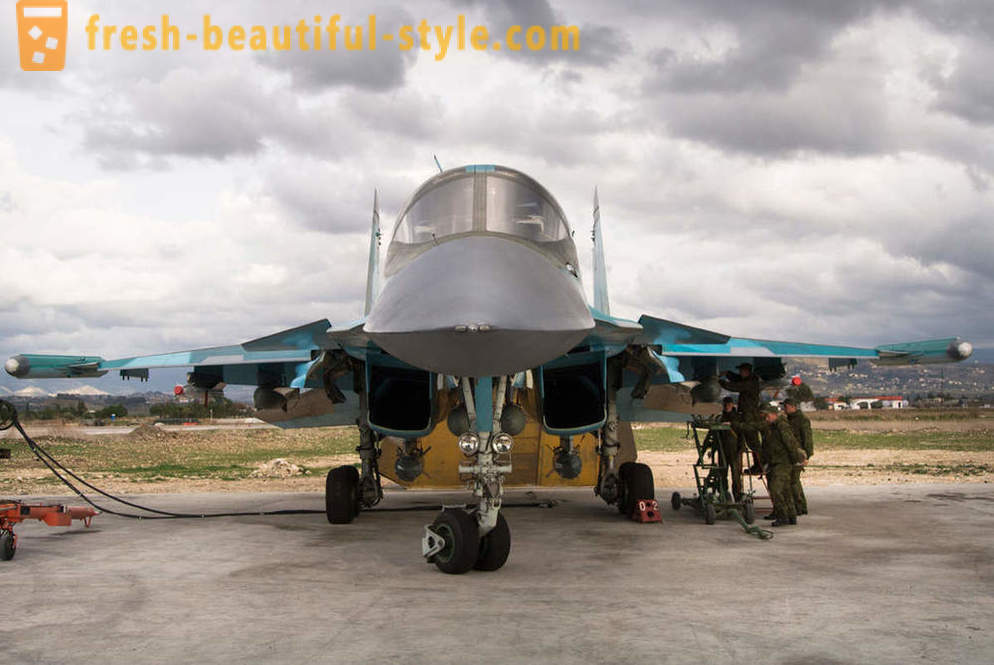 Russian Air Force Aviation Stützpunkt in Syrien