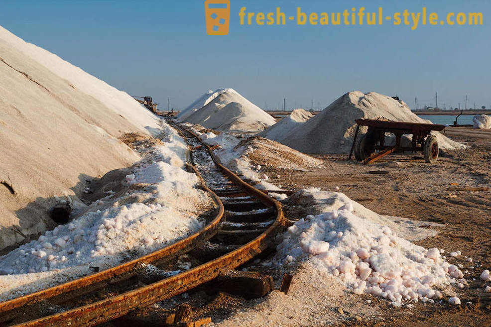 Als Salz abgebaut in Krim