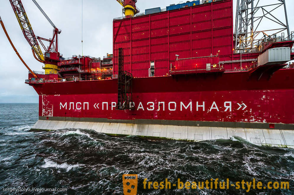 Wie das erste arktische Öl extrahieren