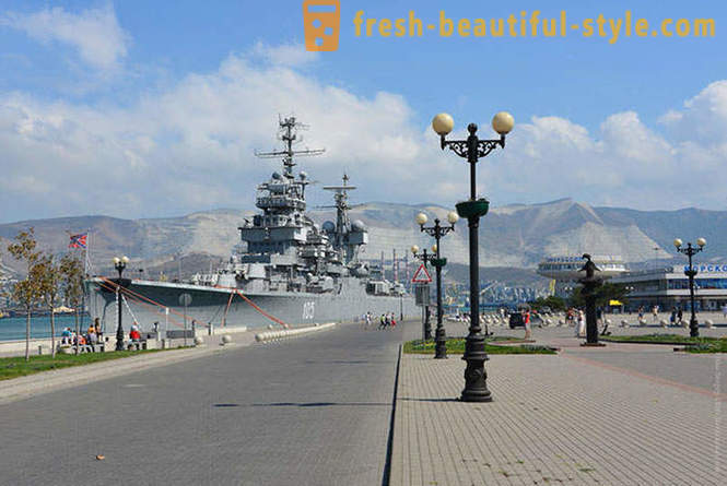 Gehen Sie durch Novorossiysk