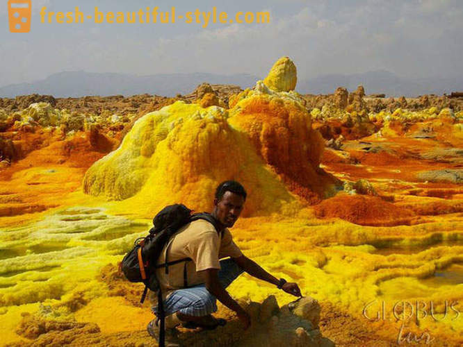 Dallol Vulkan in Äthiopien