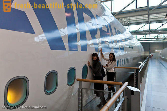 Wie die A380 zu bauen und wie sie aussehen innen