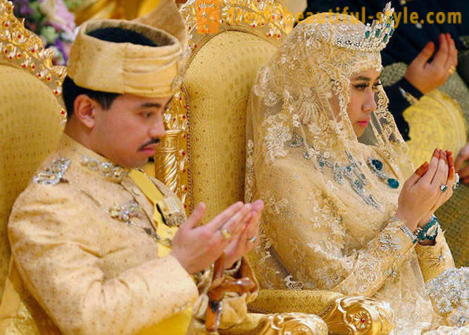 Luxus-Hochzeit der Zukunft Sultan von Brunei