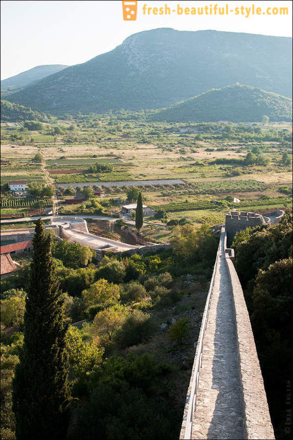 Walk on the Wall of China kroatischen Halbinsel