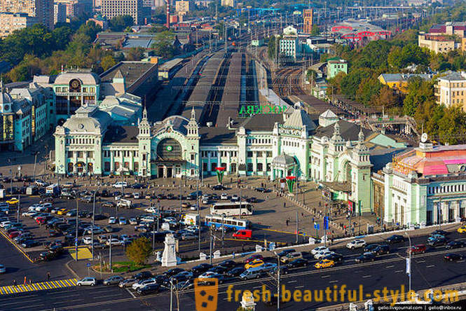 Moskau aus einer Höhe