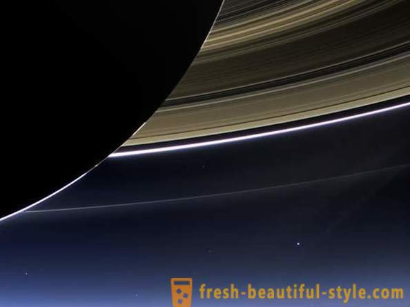 Blick aus dem Orbit auf die Erde
